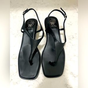 Black strappy heels!